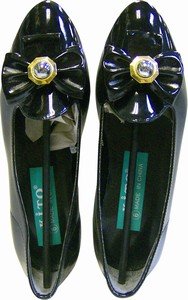 SHOES BLACK LADYS ASSORTED SIZE (1 CASE=36)