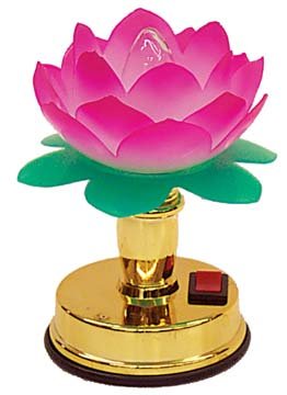 GORGEOUS LOTUS SHAPED LAMP(1 CASE=72)