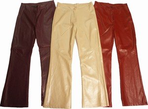 Assorted Womens Leather Look Pants(1 CASE=60)