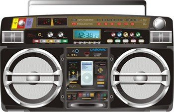 Lasonic i931 Ghetto Blaster with iPod Dock