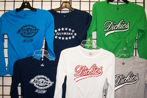 Wholesale Apparel Lot of Dickie Girl Long Sleeve Tees (1 CASE=48)