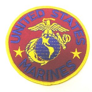 UNITED STATES MARINE CORPS USMC 4" Round Military Patch