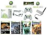 Xbox 360 "Warriors Gold Pack" Video Game System - 4 Games and more Free Shipping!!!
