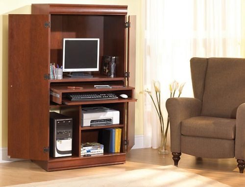 Traditional Cherrywood Collection Computer Armoire