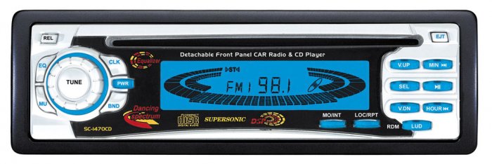 SDAT SC-1470 MP3 Detachable Car Stereo FREE SHIPPING!!!