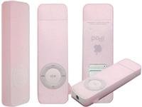 Pink Apple iPod Shuffle 1.0GB Pocket-Size Digital Music MP3 Player Free Shipping!!!