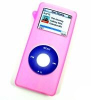 Nano Silicone Pink Ipod Case