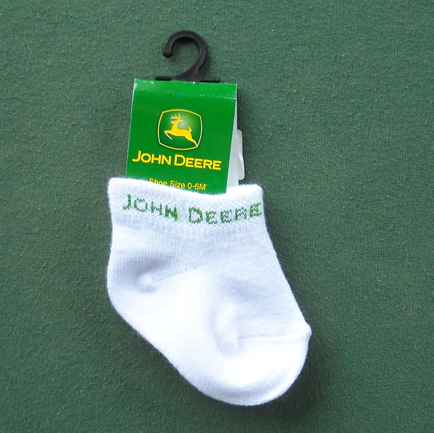 John Deere Baby Booties Socks NWT