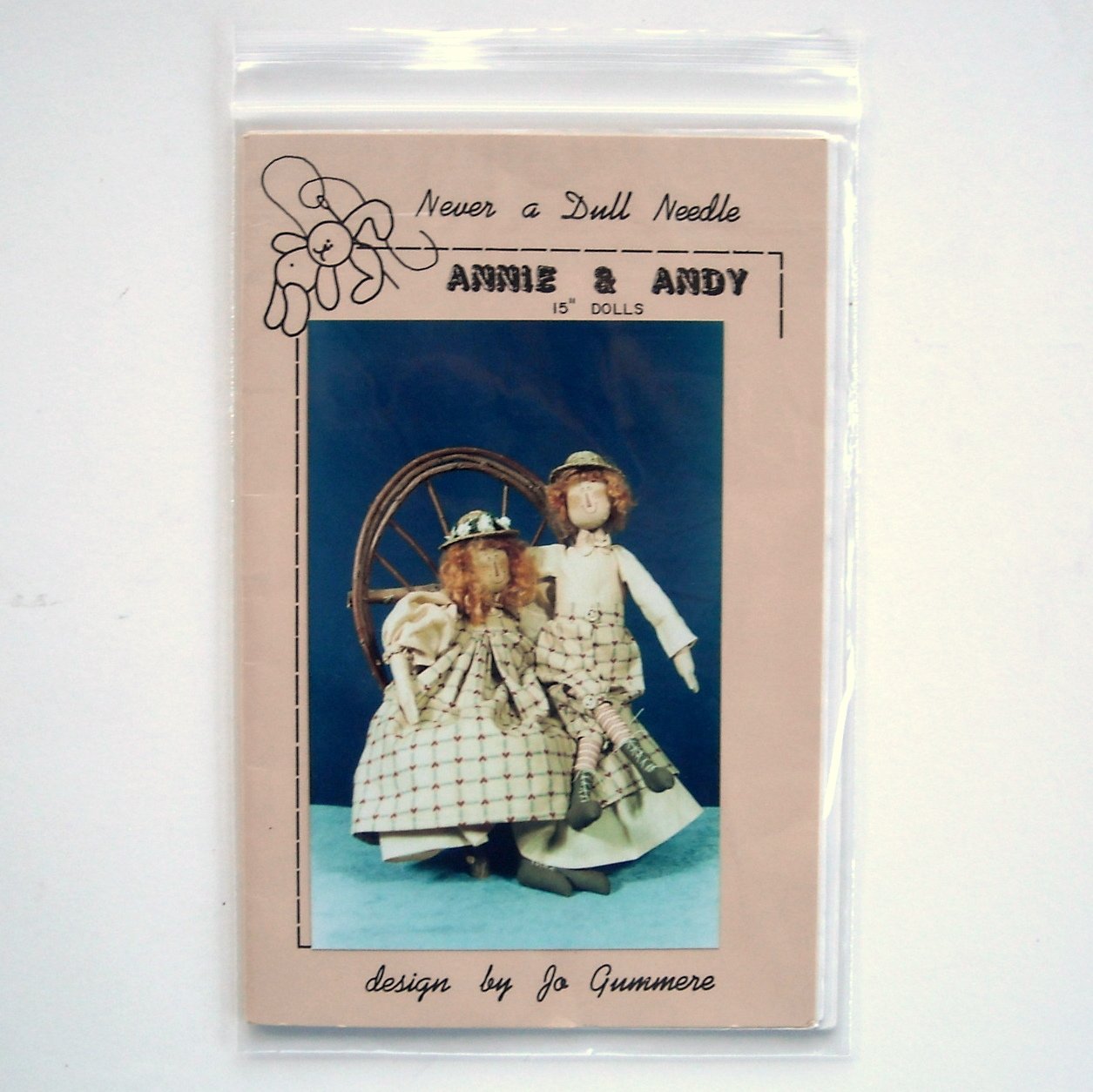 Never A Dull Needle Annie And Andy Doll Crafts Pattern