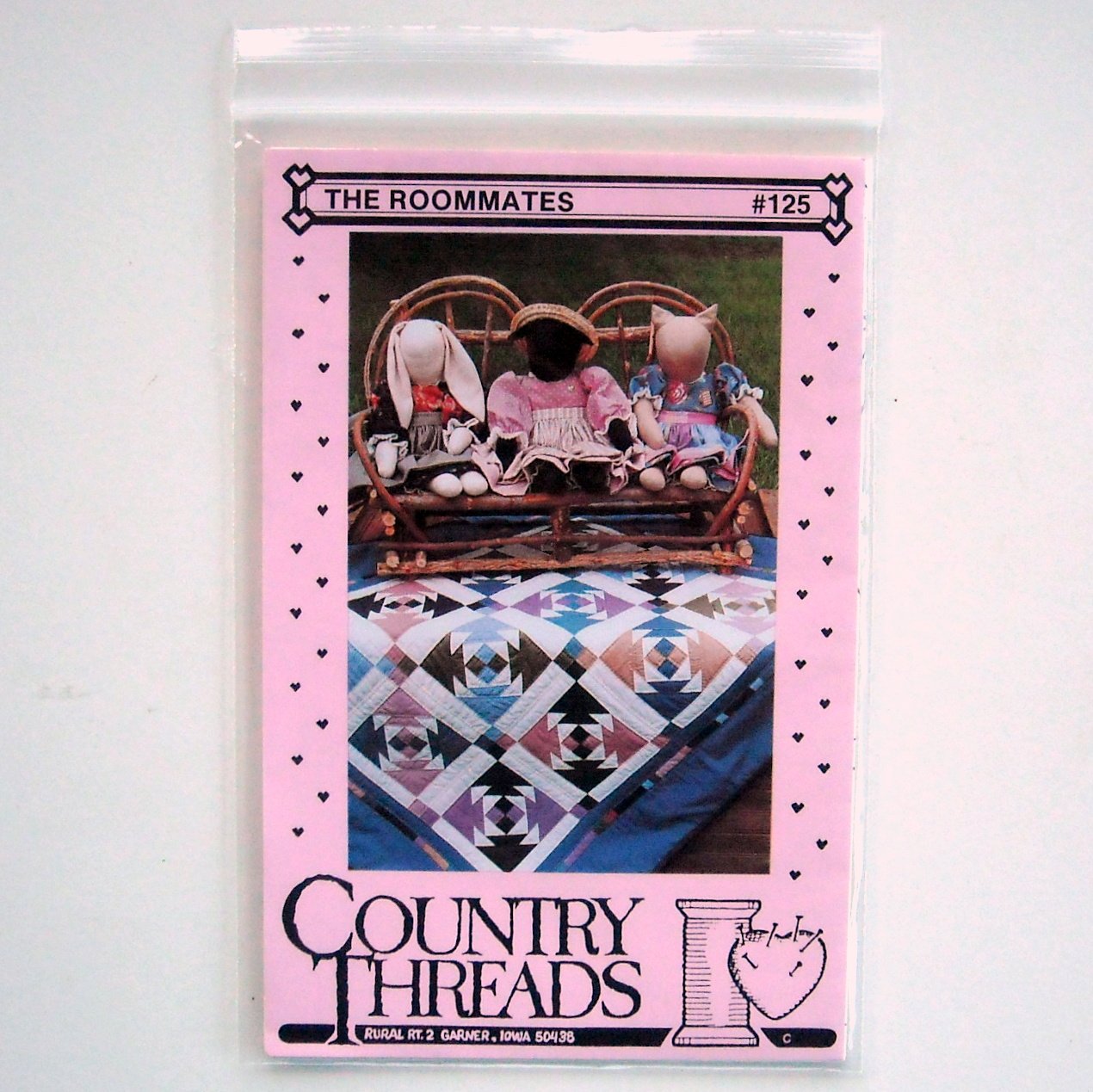 Country Threads The Roommates Doll Crafts Pattern No 125
