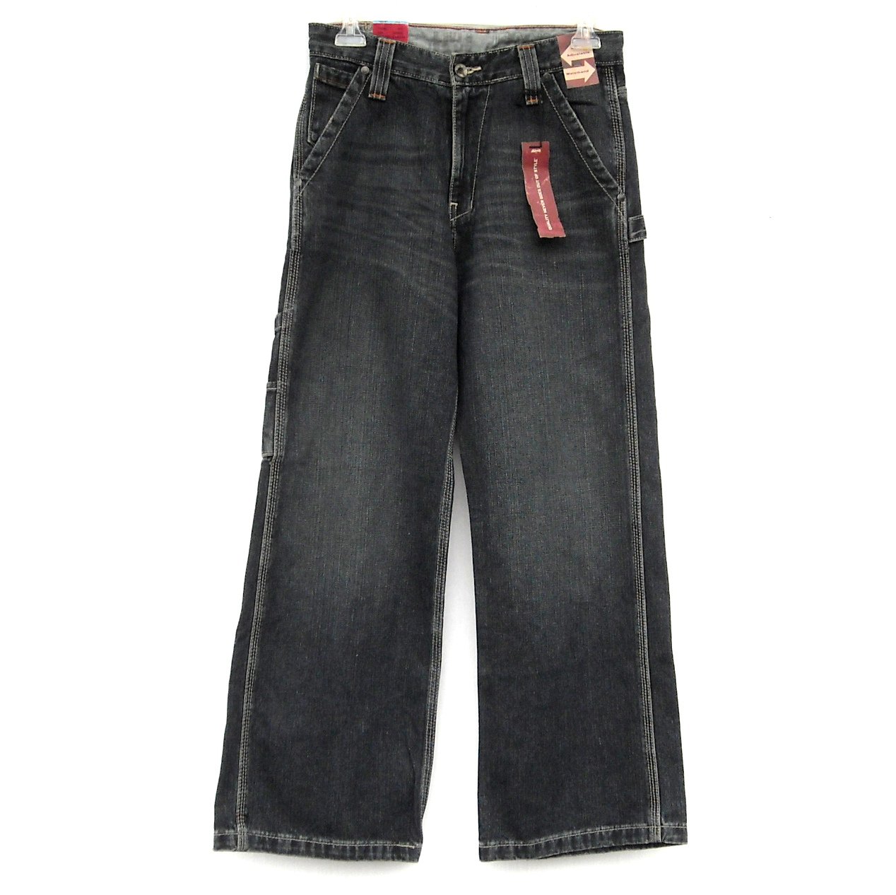 Levi's Painter Adj Waist Black Jeans Size 14 Regular