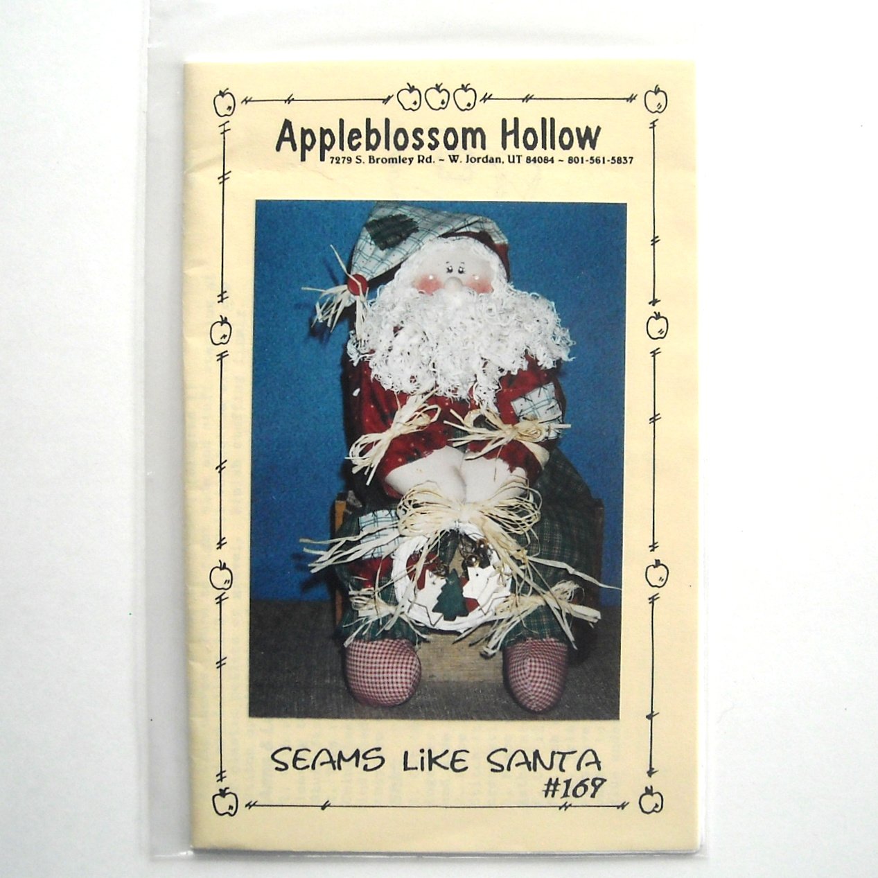 Seams Like Santa Appleblossom Hollow Design Craft Pattern