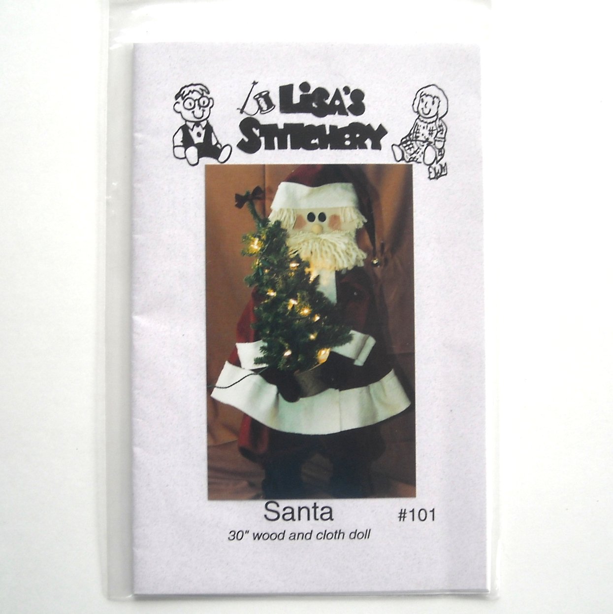 Santa Lisas Stitchery Design Craft Pattern