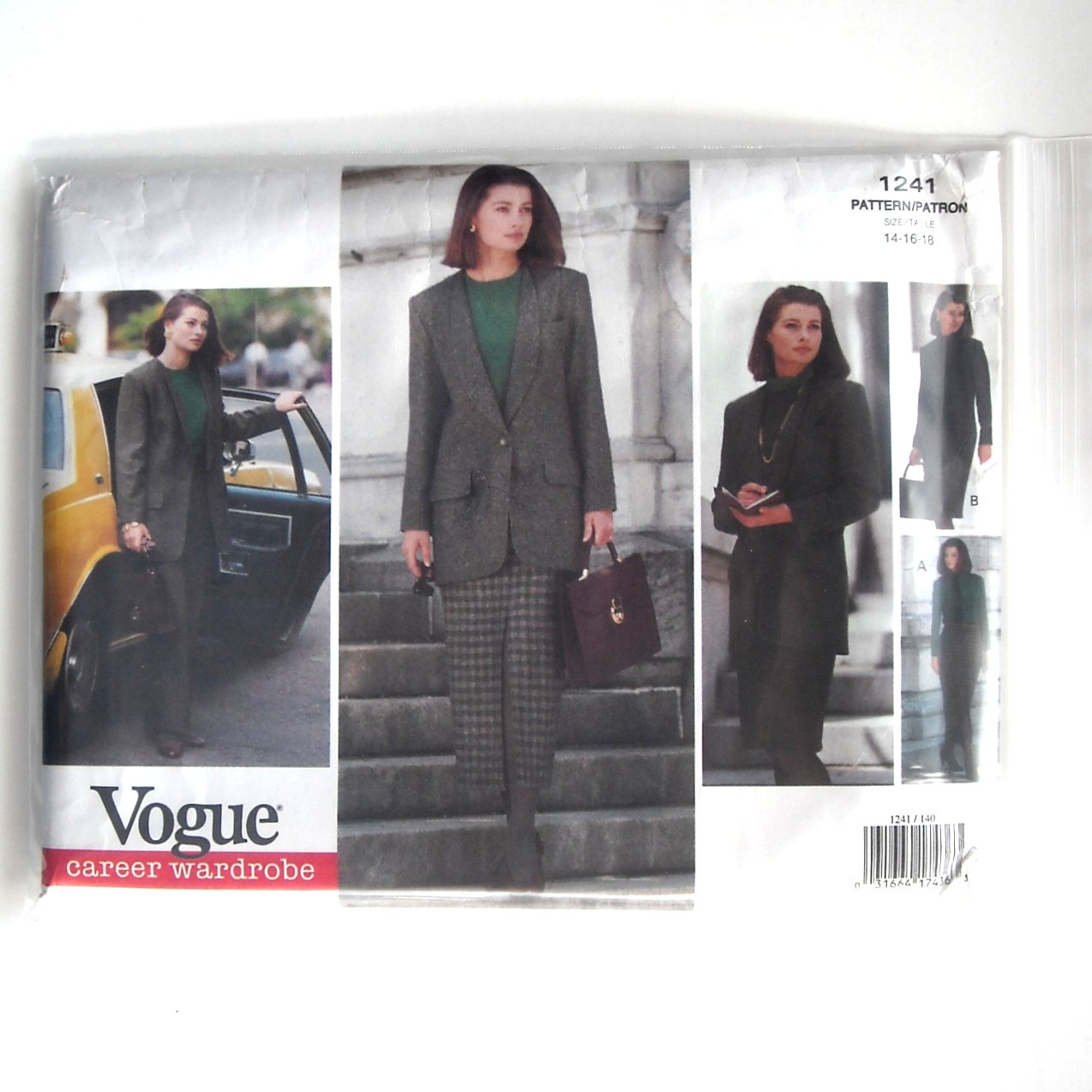 Career Wardrobe Vogue Sewing Pattern 1241