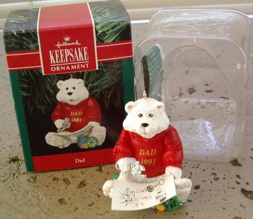 1991 christmas bear