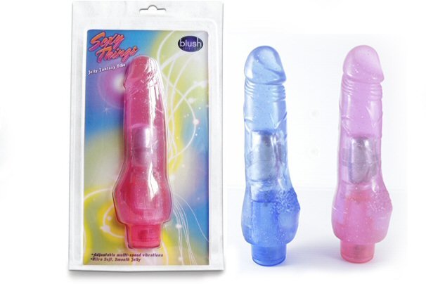 Реалистичный фаллоимитатор 'Джелли Райд' купить со скидкой в секс шопе  Фаллоимитаторы  Реалистики с мошонкой