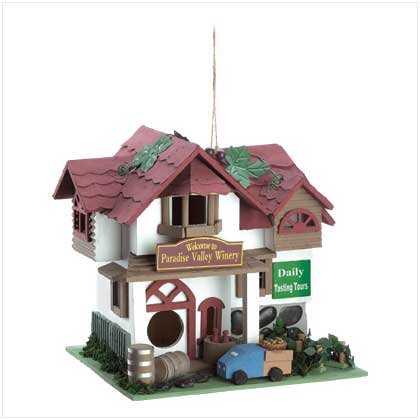 Paradise Winery Birdhouse