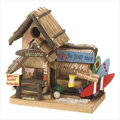 Surf Shack Birdhouse