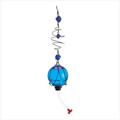 Sapphire Twist H-bird Feeder