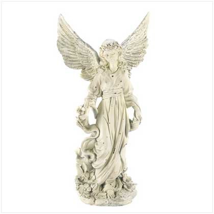 Classic Guardian Angel Statue