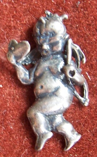CUPID silver CHARM PENDANT, New