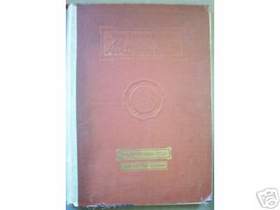 NEW INTERNATIONAL ATLAS OF THE WORLD, 1946, 10-1/2 x 15