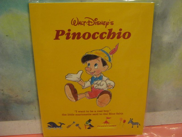 Disney's Pinocchio Letter Set in Paper Folder