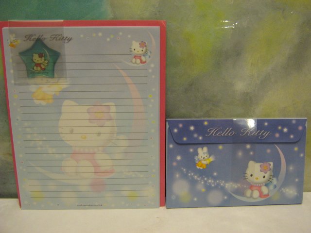Hello Kitty Moonlight letter set @2000