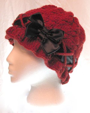 Crocheted Skull Cap