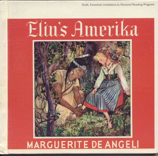 Elin's Amerika America NJ New Sweden Delaware by Marguerite De Angeli HB