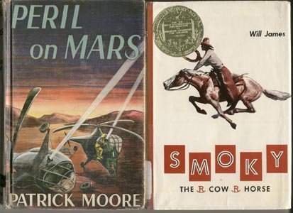 SMOKY THE COW Horse Story QUARTERHORSE Will James NEWBERY MEDAL WINNER 1954 HB DJ