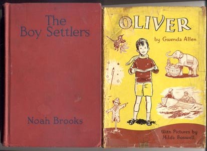 OLIVER SERIES BOOK Little Witch GYPSIES Circus PIRATES Gwenda Allen 1961 HB DJ
