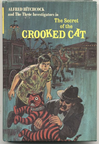 ALFRED HITCHCOCK 3 Three Investigators SECRET OF THE CROOKED CAT # 13 Robert Arthur ARDEN HB