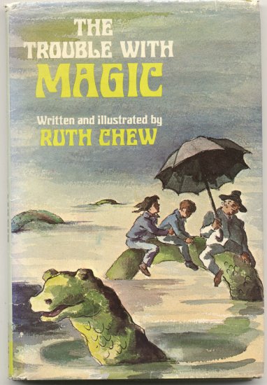 Trouble With Magic WIZARD Brooklyn NY New York SEA SERPENT Ruth Chew 1st DJ
