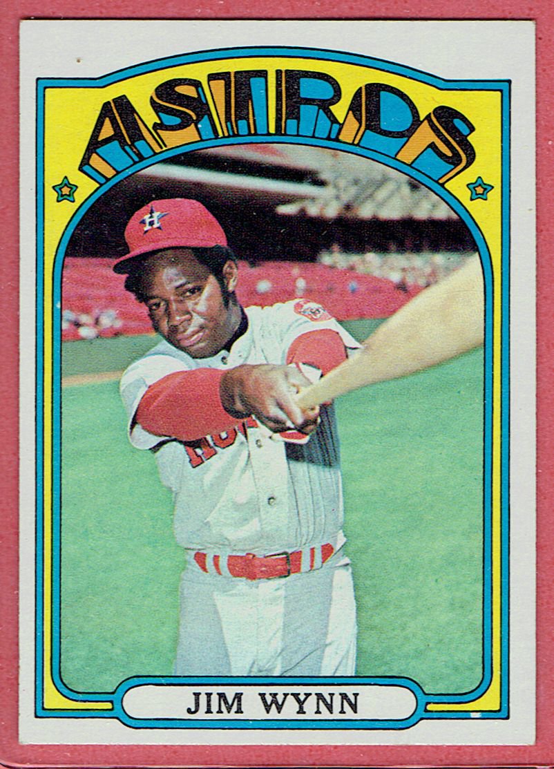 1972 Topps Jim Wynn 721 Houston Astros Baseball Card, cards