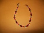 Multi-Colored Fashion Glass Bracelet