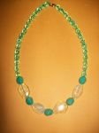 Turquoise Fashion Glass Necklace