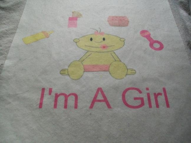 Goody Shack Exclusive I'm a Girl Diaper Bag/ Tote