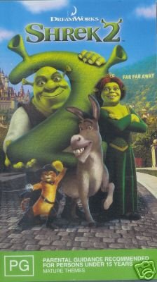 Shrek 2 VHS