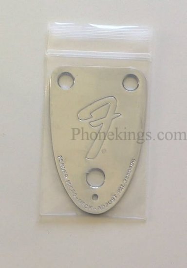 NEW Fender F Style Neck Plate for Tele Strat