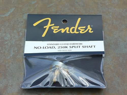 NEW Genuine Fender CTS No- Load 250K pot potentiometer
