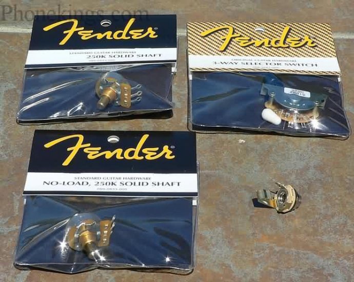NEW Fender TeleTelecaster Tone upgrade kit!