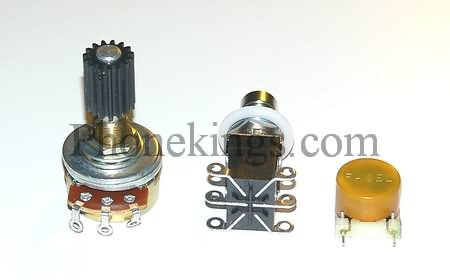 Wah upgrade kit Clyde pot Fasel Vox crybaby Yellow pa