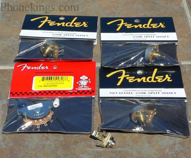 NEW Fender Strat Stratocaster Tone upgrade kit!