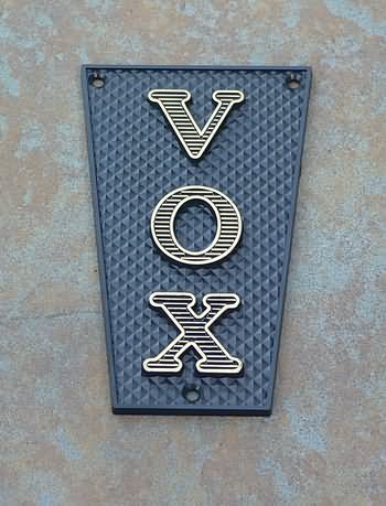 NEW Original VOX amplifier Logo for T-60 and T-25