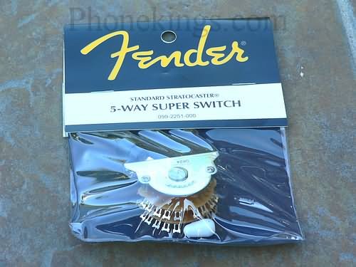 NEW Fender Stratocaster 5-way SUPER switch