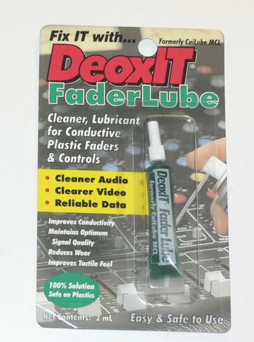 DeoxIT Faderlube Squeeze Tube, 100% solution FADERLUBE