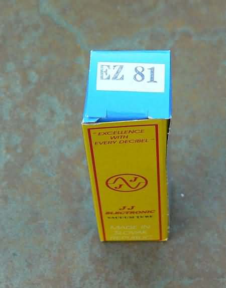 NEW JJ Tesla EZ81 6CA4 Rectifier tube