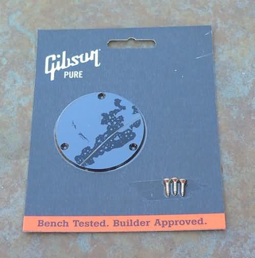 GibsonLes Paul Backplate Switchplate cover Black