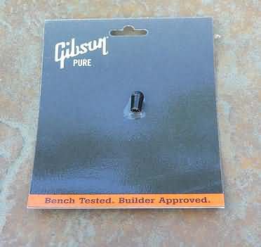 NEW Gibson Pickup switch tip cap Black